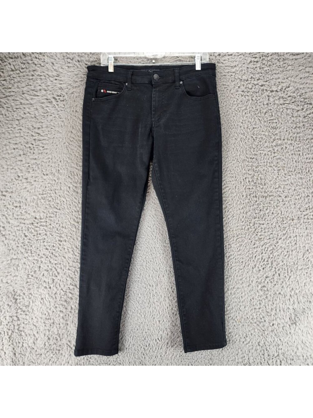 Fried Denim Jeans Mens 32x30 Black Stretch Denim Slim *Read*